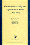 Macroeconomic Policy and Adjustment in Korea, 1970-1990