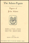 Title: Papers of John Adams, Volumes 1 and 2: September 1755 - April 1775, Author: John Adams