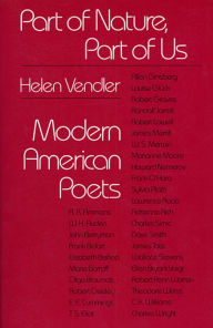 Title: Part of Nature, Part of Us: Modern American Poets, Author: Helen Vendler