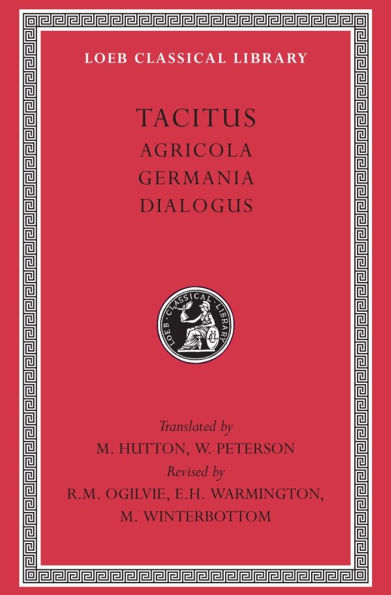 Agricola. Germania. Dialogus