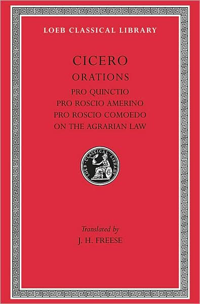 中古】 Pro Quinctio. Pro Roscio Amerino. Pro Roscio Comoedo