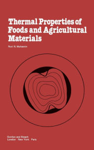 Title: Thermal Properties of Food and Agricultural Materials, Author: Mohsenin