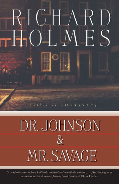 Dr. Johnson & Mr. Savage