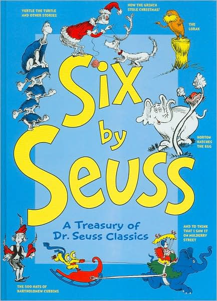 Six By Seuss: A Treasury Of Dr. Seuss Classics By Dr. Seuss, Hardcover ...