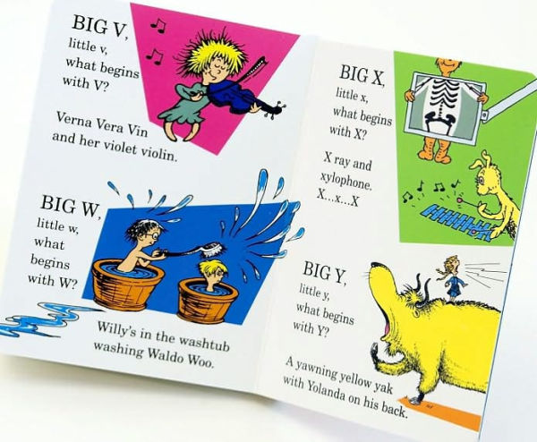 Dr. Seuss's ABC: An Amazing Alphabet Book!