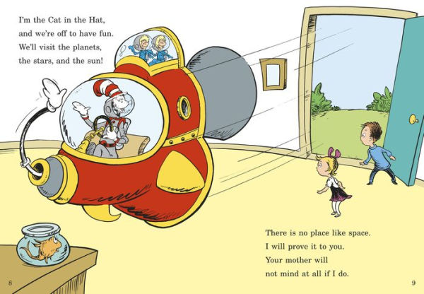 There's No Place like Space!: All about Our Solar System (Cat in the Hat's Learning Library Series)