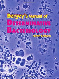 Title: Bergey's Manual of Determinative Bacteriology / Edition 9, Author: John G. Holt PhD