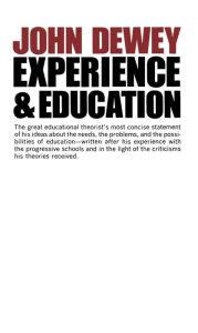 Title: Experience And Education, Author: John Dewey