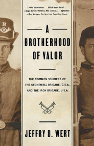 Title: A Brotherhood Of Valor: The Common Soldiers Of The Stonewall Brigade C S A And The Iron Brigade U S A, Author: Jeffry D. Wert