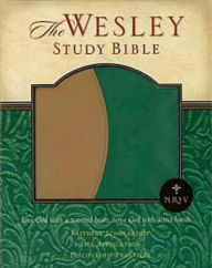 New Revised Standard Version Wesley Study Bible: Green/Brown Faux Leather Edition