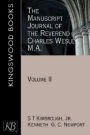 The Manuscript Journal of the Reverend Charles Wesley, M.A.: Volume II