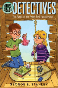 Puzzle of the Pretty Pink Handkerchief: Ready-for-Chapters (Third-Grade Detectives #2)