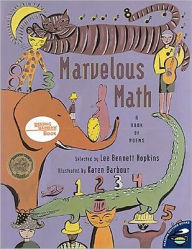 Title: Marvelous Math: A Book of Poems, Author: Lee  Bennett Hopkins