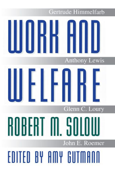 Work and Welfare / Edition 1