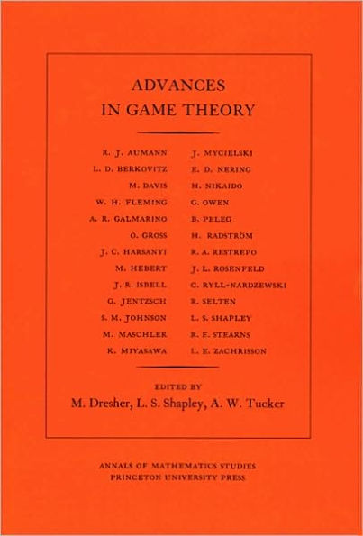 Advances in Game Theory