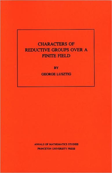 Characters of Reductive Groups over a Finite Field
