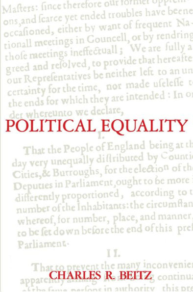 Political Equality: An Essay in Democratic Theory