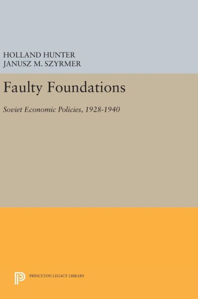 Faulty Foundations: Soviet Economic Policies, 1928-1940