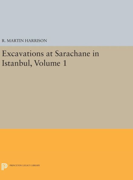 Excavations at Sarachane in Istanbul, Volume 1