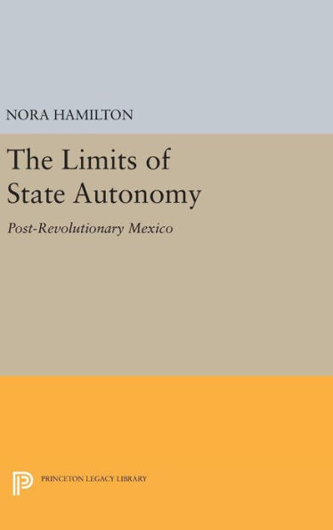The Limits of State Autonomy: Post-Revolutionary Mexico