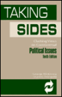 Taking Sides: Clashing Views on Controversial Political Issues 9Th / Edition 10