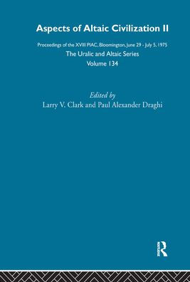 Aspects of Altaic Civilization II