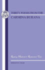 Carmina Burana: Thirty Poems