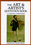 Art and Artists Quotation Booka Literary Companion