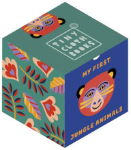 Title: My First Jungle Animals: A Cloth Book with First Animal Words, Author: Happy Yak