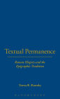 Textual Permanence: Roman Elegists and Epigraphic Tradition