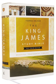 Title: The King James Study Bible, Full-Color Edition, Cloth-bound Hardcover, Red Letter: KJV Holy Bible, Author: Thomas Nelson