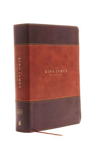 Title: KJV, The King James Study Bible, Leathersoft, Brown, Thumb Indexed, Red Letter, Full-Color Edition: Holy Bible, King James Version, Author: Thomas Nelson