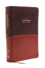 The NKJV, Woman's Study Bible, Fully Revised, Imitation Leather, Brown/Burgundy, Full-Color: Receiving God's Truth for Balance, Hope, and Transformation