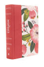 The NKJV, Woman's Study Bible, Imitation Leather, Pink Floral, Full-Color: Receiving God's Truth for Balance, Hope, and Transformation