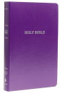 KJV, Gift and Award Bible, Leather-Look, Purple, Red Letter, Comfort Print: Holy Bible, King James Version