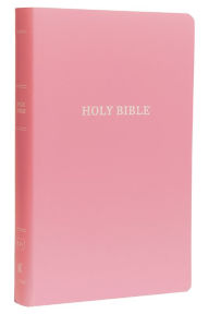 Title: KJV Holy Bible: Gift and Award, Pink Leather-Look, Red Letter, Comfort Print: King James Version, Author: Thomas Nelson