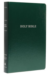 Title: KJV Holy Bible: Gift and Award, Green Leather-Look, Red Letter, Comfort Print: King James Version, Author: Thomas Nelson