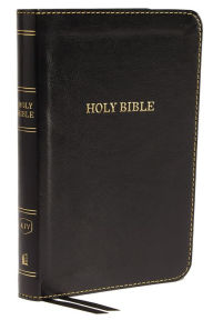 Title: KJV Holy Bible: Compact Thinline, Black Leathersoft, Red Letter, Comfort Print: King James Version, Author: Thomas Nelson
