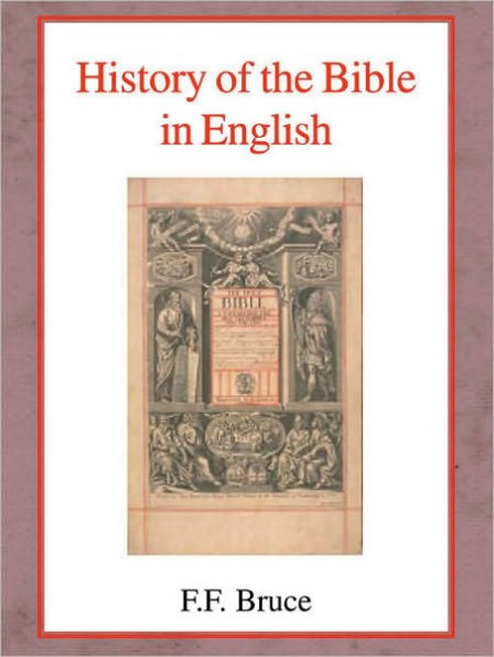 History of the Bible in English / Edition 1