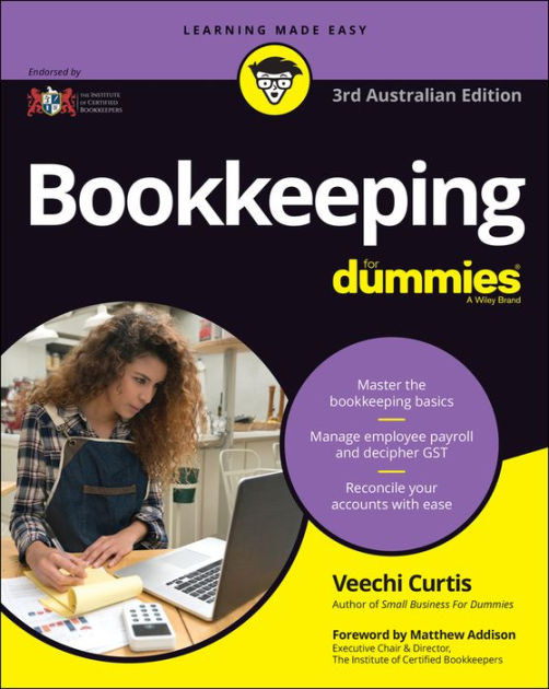 Bookkeeping For Dummies By Veechi Curtis, Lynley Averis, Paperback ...