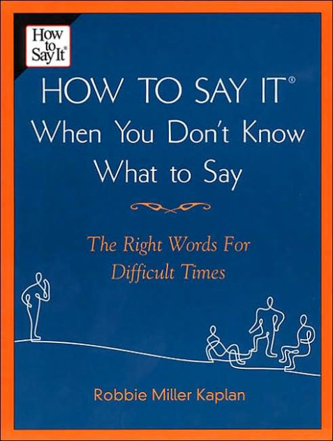 How To Say The Right Words