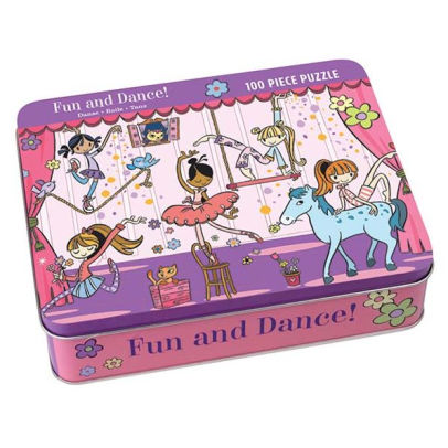Fun and Dance! 100 Piece Puzzle Tin