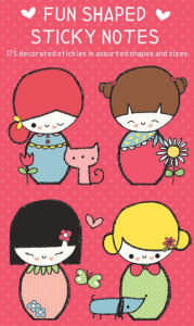 Japenese Dolls Shaped Sticky Notes