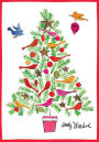 Andy Warhol Christmas Tree Boxed Holiday Half Notecards