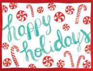 Peppermints Holiday Glitz Notecard