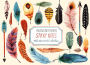 Arrows & Feathers Sticky Notes