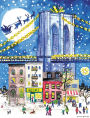 Michael Storrings Brooklyn Bridge Holiday Embellished Notecards