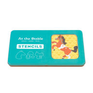 At the Stable Starter Stencils