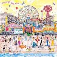 Title: Michael Storrings Summer at the Amusement Park 500 Piece Puzzle