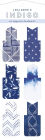 Indigo Magnetic Bookmarks